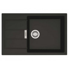 Мойка кухонная Franke SID 611-78/45 3,5" гранит оникс 78х50