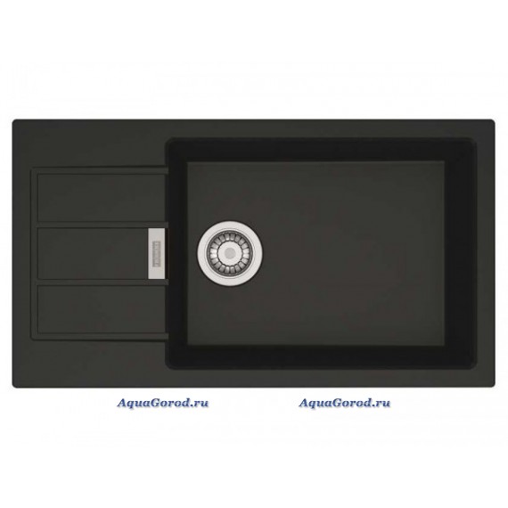 Мойка кухонная Franke SID 611-78/50 3,5" гранит оникс 78х43,5
