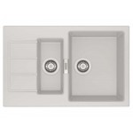 Мойка кухонная Franke SID 651-78 3,5" гранит полярный белый 78х50