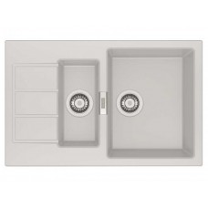Мойка кухонная Franke SID 651-78 3,5" гранит полярный белый 78х50