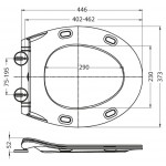 Унитаз подвесной BelBagno Santhe-I BB1002CH