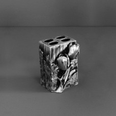 Подставка для зубных щёток Art&Max Tulip настольная серебро AM-B-0082B-T
