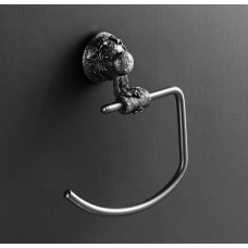 Полотенцедержатель Art&Max Sculpture подвесной серебро AM-B-0686-T