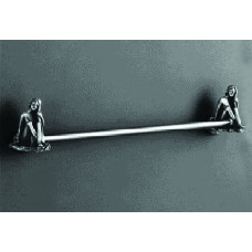 Полотенцедержатель одинарный Art&Max Juno подвесной 60 см серебро AM-B-0717-T