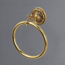 Полотенцедержатель-кольцо Art&Max Barocco подвесной хром AM-1783-Cr