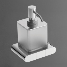 Дозатор для жидкого мыла Art&Max Platino с держателем подвесной AM-E-3998AL