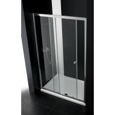 Душевая дверь в нишу Cezares ANIMA-W-BF-1-110-C-Cr раздвижная прозрачное стекло