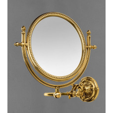 Зеркало Art&Max Barocco увеличительное двойное подвесное античное золото AM-2109-Do-Ant