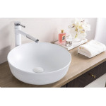 Раковина BelBagno BB1315 накладная круглая 41х41х13