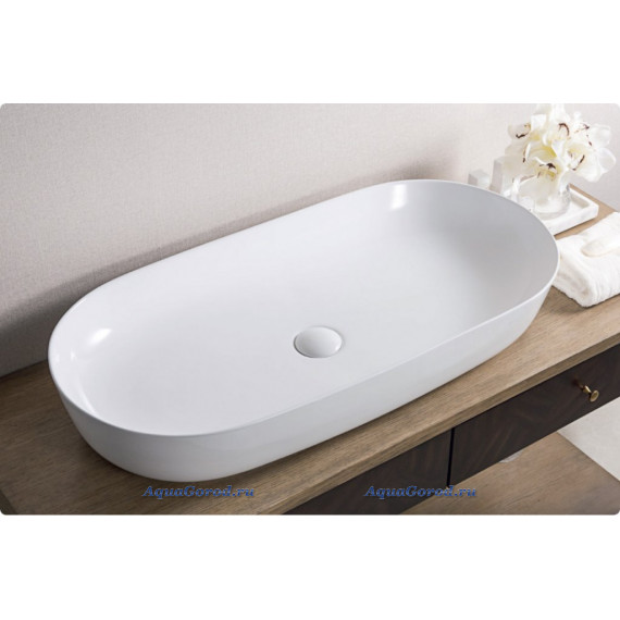 Раковина BelBagno BB1349 накладная овальная 81х41х13,5