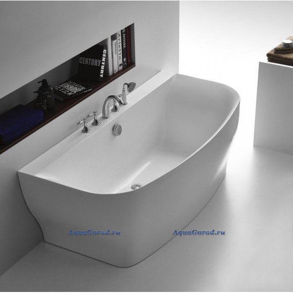 Ванна акриловая BelBagno пристенная прямоугольная 165х78 см BB74-1650
