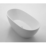 Ванна акриловая BelBagno отдельно стоящая овальная 150х75 см BB81-1500