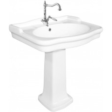 Раковина с пьедесталом BelBagno Boheme 70х58 BB115LP