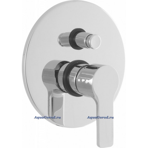 Смеситель Cezares Dolce встраиваемый для ванны и душа на 2 источника DOLCE-VDIM-01-Cr