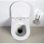 Унитаз подвесной BelBagno Flay-R безободковый BB506CH Унитаз подвесной BelBagno Flay-R безободковый BB506CH