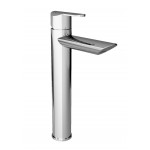 Смеситель Cezares Garda для накладной раковины высокий излив 226 мм GARDA-LC11-01-Cr