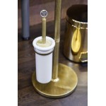 Стойка Cezares Olimp с держателем туалетной бумаги, щёткой для унитаза, полотенцедержателем и мыльницей бронза ручки Swarovski OLIMP-WBS-02-Sw Стойка Cezares Olimp с держателем туалетной бумаги, щёткой для унитаза, полотенцедержателем и мыльницей бронза ручки Swarovski OLIMP-WBS-02-Sw