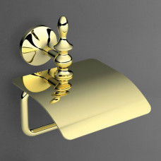 Держатель туалетной бумаги Art&Max Bohemia подвесной золото AM-E-4283-Do