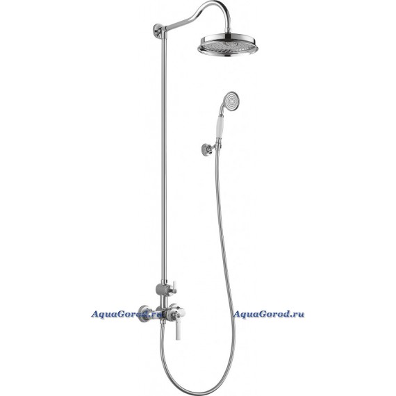 Душевая система Cezares Liberty со смесителем 2 в 1 с верхним и ручным душем LIBERTY-F-CD-01