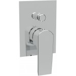 Смеситель Cezares Lillia встраиваемый для ванны и душа на 2 источника LILLIA-VDIM-01-Cr