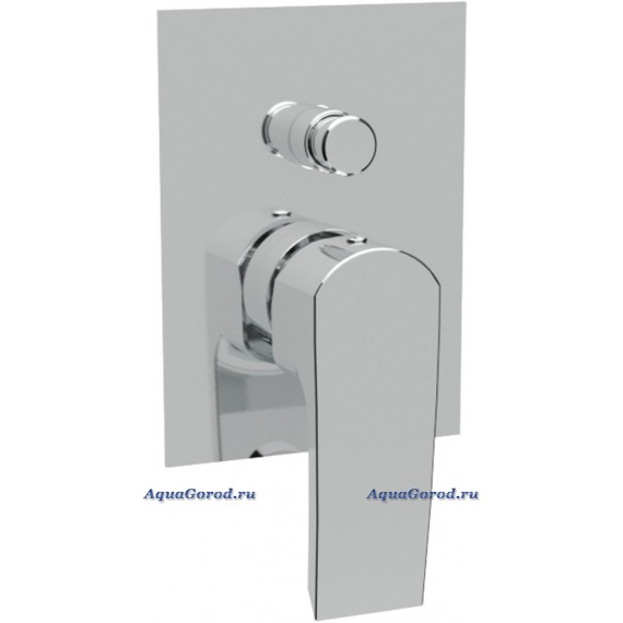 Смеситель Cezares Lillia встраиваемый для ванны и душа на 2 источника LILLIA-VDIM-01-Cr
