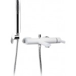 Смеситель Cezares Over для ванны и душа в комплекте с ручным душем белый перламутр OVER-VDM-BBC Смеситель Cezares Over для ванны и душа в комплекте с ручным душем белый перламутр OVER-VDM-BBC