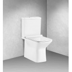 Унитаз-компакт BelBagno Romano безободковый с горизонтальным выпуском P-Trape BB353CPRT