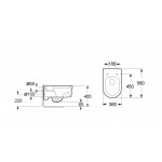 Унитаз подвесной BelBagno Santhe-I BB1002CH
