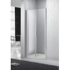 Душевая дверь в нишу BelBagno SELA-B-2-80-C-Cr распашная прозрачное стекло