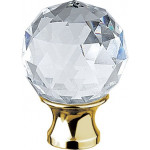 Полотенцедержатель Cezares Aphrodite 400x90 золото ручка Swarovski APHRODITE-TH05-03/24-Sw