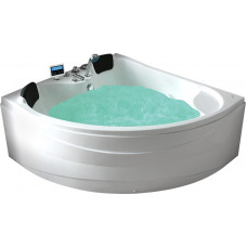 Акриловая ванна Gemy с гидро-аэромассажем 150х150 G9041 K