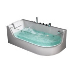 Гидромассажная ванна Frank F105R, 170х80х60см правая