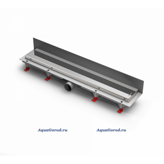 Водоотводящий желоб Alpen Klasic/Floor ALP-750KN2 глянцевый к стене с рамкой