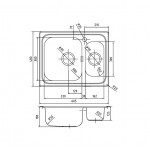 Мойка Iddis Strit S нержавеющая сталь полированная 605*480 чаша слева STR60SXi77 Мойка Iddis Strit S нержавеющая сталь полированная 605*480 чаша слева STR60SXi77