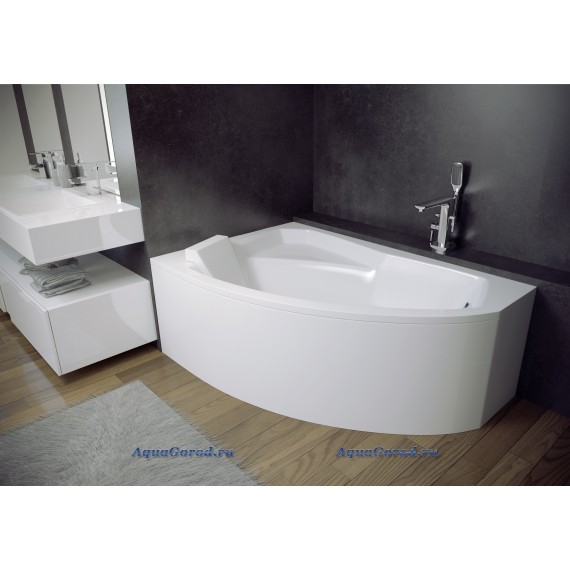 Акриловая ванна Besco Rima 130х85 L левая