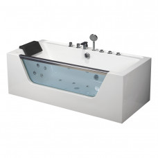 Гидромассажная ванна Frank F103 пристенная, 180х80х60см