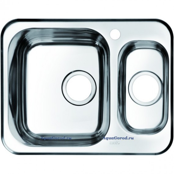 Мойка Iddis Strit S нержавеющая сталь полированная 605*480 чаша слева STR60SXi77 Мойка Iddis Strit S нержавеющая сталь полированная 605*480 чаша слева STR60SXi77