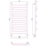 Полотенцесушитель Сунержа Элегия+ водяной 1200x600