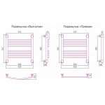 Полотенцесушитель Сунержа Богема+ водяной 500x500