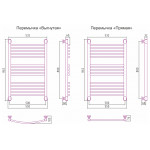 Полотенцесушитель Сунержа Богема+ водяной 800x500