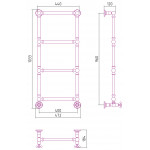 Полотенцесушитель Сунержа Ренессанс 1304 водяной 960x400