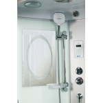 Душевая кабина WeltWasser WW500 Halle 804 с крышей прозрачное стекло 80х80х217