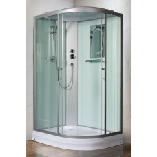 Душевая кабина WeltWasser WW500 Werra 1202 L с крышей прозрачное стекло 120х90х217 левая