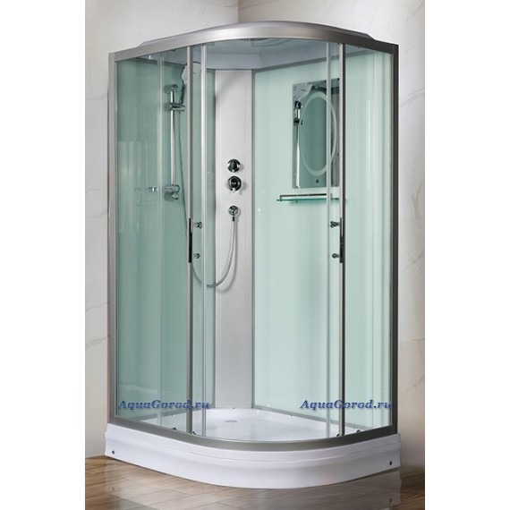 Душевая кабина WeltWasser WW500 Werra 1202 L с крышей прозрачное стекло 120х90х217 левая