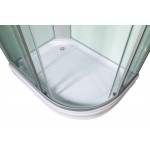 Душевая кабина WeltWasser WW500 Werra 1202 L с крышей прозрачное стекло 120х90х217 левая
