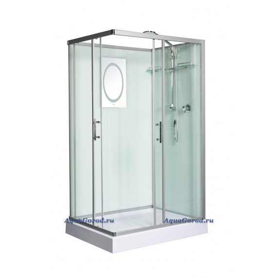 Душевая кабина WeltWasser WW500 Laine 1201 без крыши прозрачное стекло 120х90х217