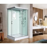 Душевая кабина WeltWasser WW500 Laine 1204 с крышей прозрачное стекло 120х90х217
