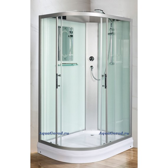 Душевая кабина WeltWasser WW500 Werra 1201 R без крыши прозрачное стекло 120х90х217 правая