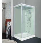 Душевая кабина WeltWasser WW1000 Maine R 120x90 с крышей прозрачное стекло 120х90х200 правая