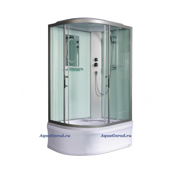 Душевая кабина WeltWasser WW500 Halle 1202 R с крышей прозрачное стекло 120х90х217 левая 10000003251
